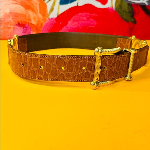 Franco Masotti Brown Leather Belt - Picture 13 of 14